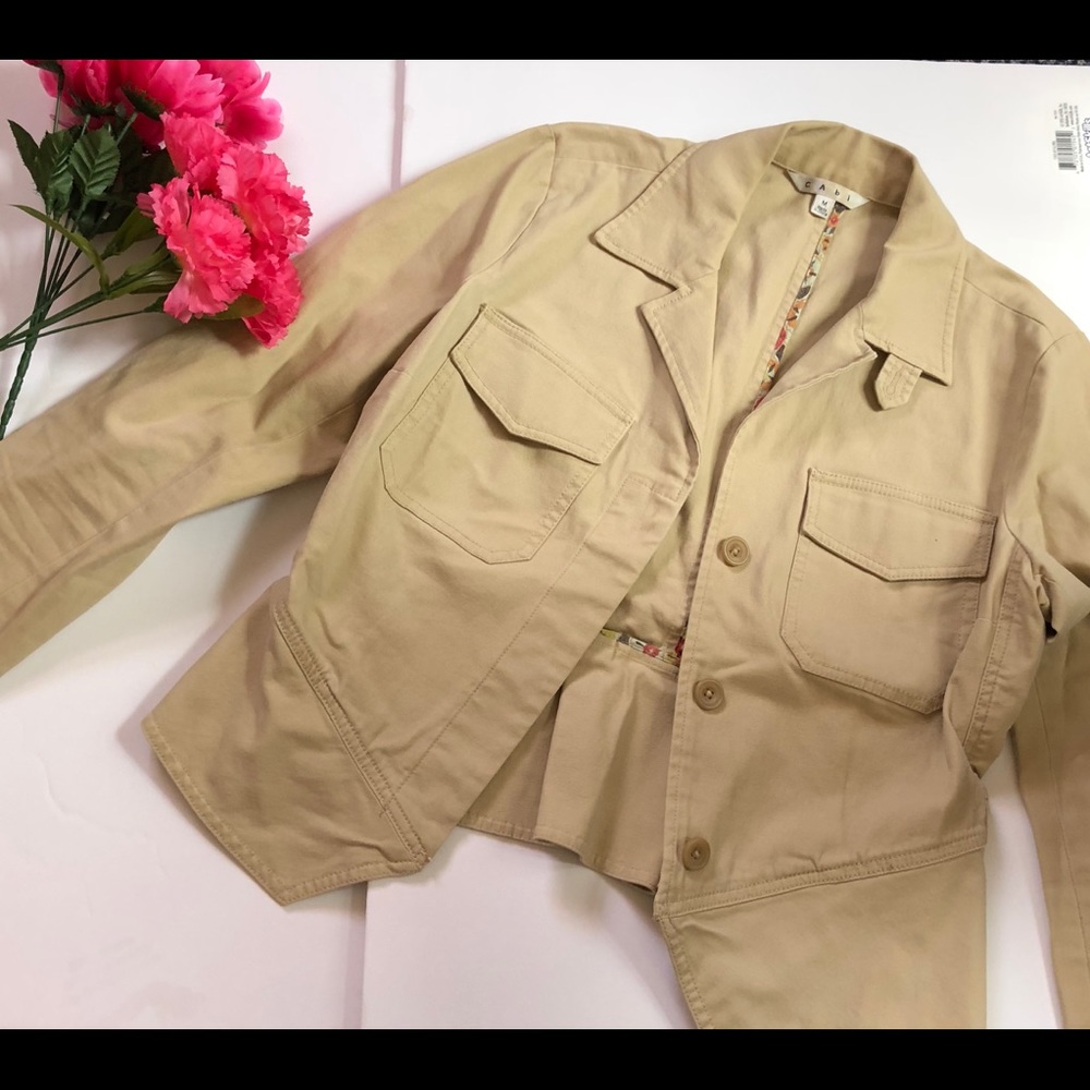 CAbi Khaki Blazer